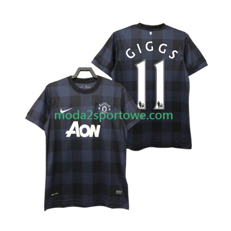 Koszulka Manchester United GIGGS 11 2013 2014 Retro Wyjazdowe Stroje Piłkarskie Krótki Rękaw